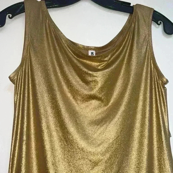 MOSCHINO MARE Gold Dress - Picture 2 of 11